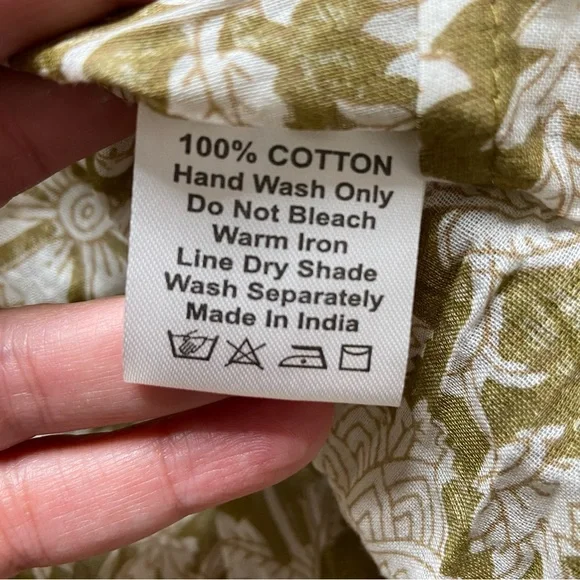 NEW Daughters Of India Kyra Mini Dress In Olive Size XXL - Picture 9 of 12